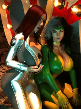 2girls 3d anna_marie ass avengers big_ass big_breasts black_widow_(marvel) bottom_heavy breasts bust busty chest crwatcher curvaceous curvy curvy_figure female female_focus hero heroine hips hourglass_figure huge_ass huge_breasts large_ass large_breasts legs light-skinned_female light_skin marvel marvel_comics mature mature_female mutant natasha_romanoff red_hair rogue_(x-men) s.h.i.e.l.d. scarlett_johansson slim_waist spy superhero superheroine thick thick_hips thick_legs thick_thighs thighs top_heavy voluptuous waist wide_hips x-men