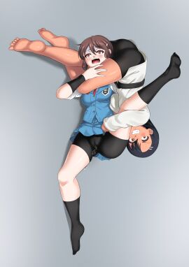 dogi hayase hayase_nagatoro illustration_of_combat_technique judo kaburagimaya nagatoro nagatoro-san nagatoro_hayase peeing_through_clothes please_don't_bully_me nagatoro r-18 roameryomi ryona san-nagatoro women's_pro_wrestling yo_the_roaming yomitrooper yoミ_the_roaming yoミ・ザ・ローミング イジらないで、長瀞さん リョナ 女子プロレス 技絵 柔道 着衣放尿 道着 鏑木真哉 長瀞さん