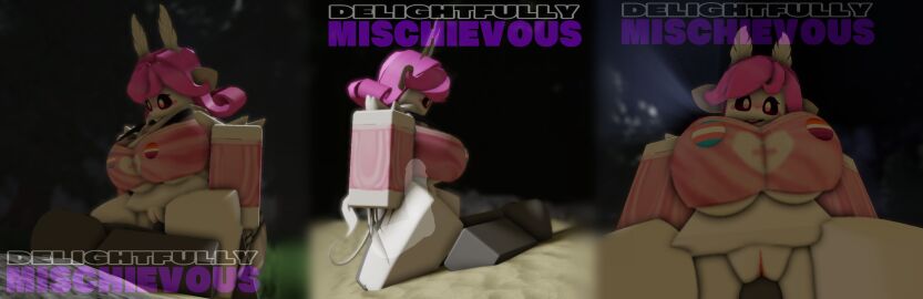 1boy 1girls 3d black_sclera blush blushing_female bra breasts bug_girl butterfly butterfly_wings curly_hair delightfullymischievous female lashes male pink_blush pink_bra pink_eyes pink_hair pink_pupils pussy roblox robloxian self_upload tagme trans_woman vagina vaginal_penetration vaginal_sex watermark white_fur white_skin