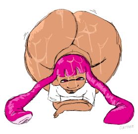 1girls ass ass_bigger_than_head ass_focus big_ass bubble_ass bubble_butt cephalopod cephalopod_humanoid coryhen_(artist) covered covered_in_cum cum cum_on_ass cum_on_face doughy_ass enormous_ass fat_ass female female_only gigantic_ass head_down_ass_up huge_ass hyper_ass inkling inkling_girl round_ass self_upload solo solo_female splatoon splatoon_(series) squid tentacle thick thick_ass thick_thighs thighs voluptuous voluptuous_female wide_hips