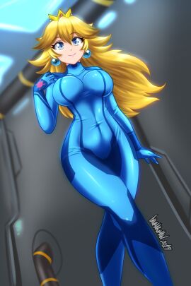 1girls 2010s 2019 2:3 big_breasts blonde blonde-haired_female blonde_female blonde_hair blue_bodysuit blue_eyes bodysuit breasts cameltoe clothed_female cosplay crown danmakuman diagonal_angle earrings female female_only hourglass_figure huge_breasts large_breasts long_hair mario_(series) metroid nintendo png princess princess_peach pussy samus_aran_(cosplay) smile solo solo_female video_game_character wide_hips zero_suit zero_suit_samus_(cosplay)