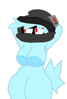 big_breasts breasts female hoodie sonicdrawsxx squirrel wide_hips