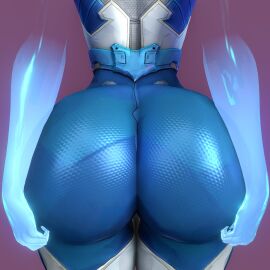 1girls 3d ability_indecency almightypatty ass ass_focus back_view big_ass clothed clothing female female_only huge_ass invisible_woman invisible_woman_(marvel_rivals) marvel marvel_comics marvel_rivals solo sue_storm thick_ass translucent_body