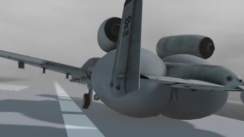 a-10 a-10_thunderbolt aircraft big_butt dire_car dire_machine dire_vehicle feral grey_body huge_butt living_aircraft living_machine living_vehicle machine male presenting presenting_hindquarters shaking_butt solo tagme twerking video willie_piv