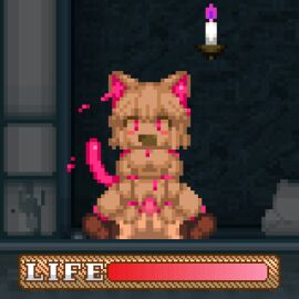1boy 1girls 2024 :d ahe_gao animated assertive_female bad_end blueskin_no_mori brown_hair candle cat_ears cat_girl cat_tail catgirl continue_after_cum cum cum_explosion cum_in_pussy cum_inside cumshot defeat defeated degradation dominant_female domination excessive_cum female female_rapist femdom forced_orgasm forest_of_the_blue_skin game_cg game_over gameplay_mechanics health_bar heart indoors indoors_sex laying_down male male_rape_victim malesub mind_break mindbreak multiple_orgasms non_con orgasm overstimulation penis pixel_animation pixel_art post-orgasm post-orgasm_torture puppet pussy reverse_cowgirl_position reverse_rape riding riding_penis sex slime slime_girl sloppy spoken_heart spurt straight submissive submissive_male text vagina vaginal vaginal_penetration vaginal_sex video_game video_games zell23 zell_(999)