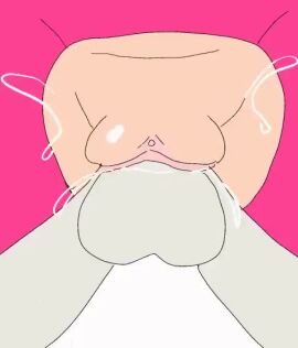 1boy 1girls 2d 2d_animation animated close-up cum cum_drip cum_flood cum_in_pussy cum_inside forbiddenchees8 penetration penis pink_pants plap pussy ripped_clothing sound tagme vaginal_penetration video