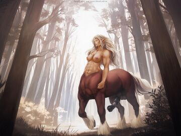 1futa 4:3 abs animal_genitalia animal_genitalia_on_humanoid animal_penis balls blonde_hair breasts centaur clydesdale cook dark_chocolate dead.akira draft_horse equid equid_taur equine equine_genitalia equine_penis erection european_mythology futa_only futanari genitals greek_mythology hair horse horsecock_on_humanoid humanoid_pointy_ears humanoid_taur intersex mammal mammal_taur monk muscular mythology nude penis pointy_ears solo taur