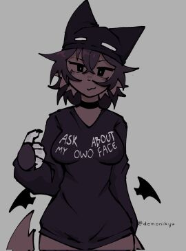 1girls breasts cleavage clothed clothing demonikyu demonispicy ear female female_focus female_only tagme tail