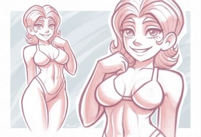 1girls 2024 anatomy big_breasts bikini busty curvaceous curvaceous_female curvy deviantart deviantart_link digital_art digital_drawing digital_drawing_(artwork) digital_watercolor disney drawing fanart fanart_from_twitter female female_only human irma_lair jpeg large_breasts limited_palette navel panties short_hair slim_waist toned twitter twitter_link two_piece_swimsuit voluptuous w.i.t.c.h. watercolor watercolor_(artwork) younit13