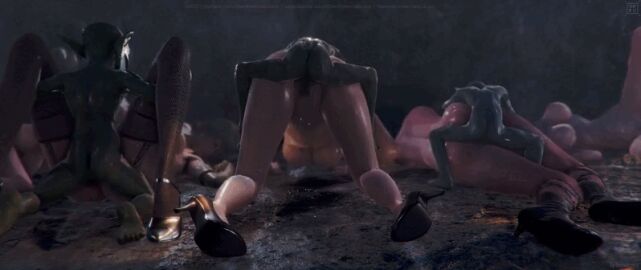 3d 3d_animation animated animation completely_nude female female_focus gangbang gangrape goblin goblin_male goblin_rape group group_rape group_sex high_heels intercourse interracial interspecies male monster monster_male monster_rape nude nude_female oreothelewdcookie party_wipe penis penis_in_pussy penis_in_vagina piv pussy raped_by_monster sex short_playtime shorter_than_30_seconds straight straight_sex tagme vagina vaginal_penetration vaginal_sex white_hair