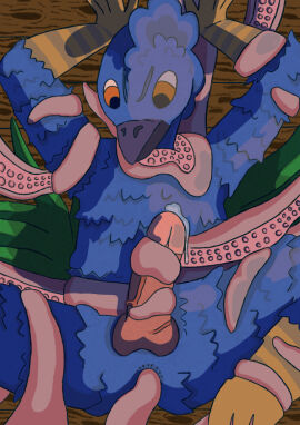 animal_humanoid anthro avian avian_feet avian_humanoid bird bird_humanoid bondage bound christmas_peaches constrained feathers galliform galliform_humanoid humanoid hybrid male male/male peacock_feather peafowl peafowl_humanoid penetration phasianid questionable_consent sex solo solo_focus solo_in_panel tail tail_feathers tentacle tentacle_penetration tentacle_sex