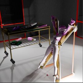 bondage cross eyes_rolling_back gag gagged gardevoir sex_toy