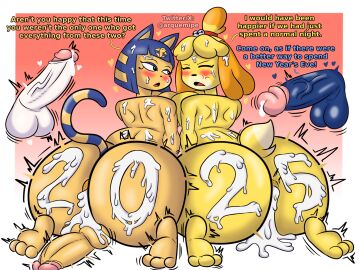 1futa 1girls after_anal after_sex after_vaginal anal_sex animal_crossing animal_humanoid ankha ankha_(animal_crossing) anthro arquemipe ass ass_focus balls big_ass big_breasts big_penis blue_body blue_fur blue_skin blush blushing_female breasts breasts_out cat_ears cat_girl cat_humanoid cat_tail catgirl cum cum_in_ass cum_in_pussy cum_inside cum_on_body cum_on_face dickgirl dickgirl/dickgirl dickgirl/female dog_ears dog_girl dog_tail egyptian egyptian_female english english_text female female_penetrated floating_penis furry furry_ears furry_female furry_tail futa_on_female futa_on_futa futa_with_female futadom futanari group group_sex heart hearts_around_head hedgehog hedgehog_girl hedgehog_humanoid huge_ass huge_butt huge_thighs intersex isabelle_(animal_crossing) lot_of_cum mabel_able new_year nintendo nude nude_anthro nude_female nude_futa orgy penis penis_out pussy sable_able text yellow_body yellow_fur yellow_skin