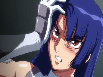 animated animated_gif big_breasts breasts nipples panties pussy_juice taimanin_(series) taimanin_asagi wet_pussy yatsu_murasaki