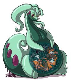 anthro big_tail canid canine digestive_fluids duo eyewear female feral feralcatalyst fox fur generation_6_pokemon glasses goodra green_body green_slime hi_res male male/female mammal miles_the_fox nintendo orange_body orange_fur organs pawpads penetration pokemon pokemon_(species) purple_eyes purple_slime restrained restrained_by_tentacles slime solo stomach tail tentacle tentacle_penetration tentacles_around_arms tentacles_around_legs tentacles_everywhere tentacles_on_male vore x-ray_view