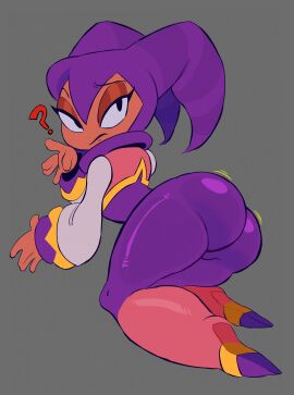 1girl ass brat bubble_ass bubble_butt donkozoid female female_focus grin legs_up lying_on_stomach nights nights_into_dreams sega sharp_teeth solo_female suggestive teasing