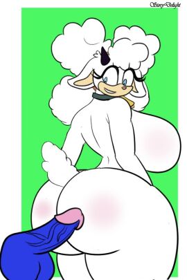 1girls 2024 2d animal_ears anthro ass ass_focus balls big_ass big_breasts big_penis big_thighs blue_eyes blue_penis breasts bubble_ass bubble_butt curvaceous curvy curvy_body disembodied_penis eager eyelashes female fur furry green_background horns huge_ass huge_breasts idw_comics idw_publishing lanolin_the_sheep large_ass large_breasts looking_back male mammal mobian mobian_(species) mobian_sheep naked nude penis penis_on_ass pink_nose quad_tails sega sheep sheep_girl sheep_horns sheep_tail sideboob simple_background smile solo solo_female sonic_(series) sonic_the_hedgehog sonic_the_hedgehog_(comics) sonic_the_hedgehog_(idw) sonic_the_hedgehog_(series) story_delight storydelight tail thick_ass thick_thighs thighs two-tone_body veiny_penis video_games white_body white_fur white_hair white_skin wool wool_(fur)