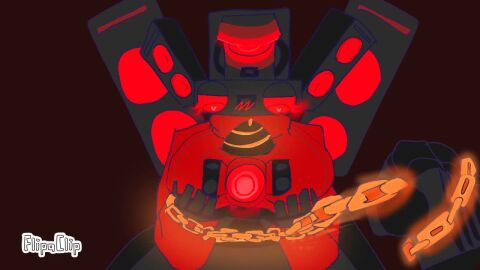 captured chained_wrists chains glowing glowing_cum glowing_genitalia large_breasts large_penis larger_male skibidi_toilet smaller_female tagme titan_speakerman_(skibidi_toilet) titan_speakerwoman_(skibidi_toilet) titan_tv_man_(skibidi_toilet) titjob video watchman_of_doom_(skibidi_toilet)
