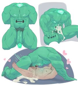 abs absurd_res armpit_hair asian_mythology autofellatio balls bara belly_mouth big_balls big_dom_small_sub big_muscles big_pecs big_penis bodily_fluids body_hair boner chest_mouth chinese_mythology cum cum_drip cum_in_mouth cum_in_own_mouth cum_in_self cum_inside cum_on_balls cum_on_penis demon devince devince2911 dominant dominant_humanoid dominant_male dripping duo east_asian_mythology erection from_front_position genital_fluids genitals green_body headless heart_symbol hi_res huge_cock human humanoid humansub larger_humanoid larger_male larger_penetrated leaking_cum lying male male/male male_only mammal masturbation missionary_position monster muscles muscular muscular_human muscular_humanoid muscular_male mythology nipples nude on_back oral oral_masturbation oral_while_penetrating pecs penetration penile penile_masturbation penis pubes sex size_difference smaller_human smaller_male smaller_penetrated submissive submissive_human submissive_male teratophilia tusks what xingtian yaoi