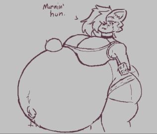 1boy belly big_belly big_breasts breasts busty_male catt_ad furry huge_breasts hyper_pregnancy male male_focus male_only male_pregnancy male_with_breasts mpreg pregnancy pregnant pregnant_male talking_to_viewer thick_thighs wide_hips