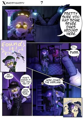 comic comic_page moistyghosty murder_drones n_(murder_drones) tagme uzi_(murder_drones)
