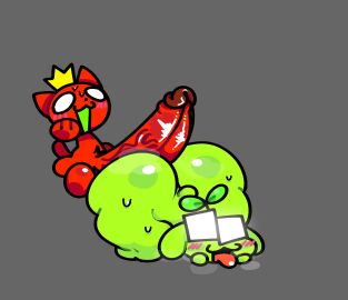 1boy 1girls anthro ass balls boner crown dalton_(jaltoid) emi_(jaltoid) erect_penis erection feline feline_humanoid female female_focus furry glasses green_body hips hotdogging hotdogging_ass hyper hyper_penis jaltoid large_ass large_balls large_penis large_testicles male male_focus nude nude_female nude_male on_all_fours penis plant red_body red_fur shortstack sprout steam steamy_breath sweat sweatdrop testicles thehoraco thick_thighs thighs tongue tongue_out veiny_penis wide_hips