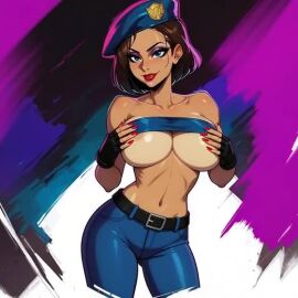 1girls ai_generated alternate_version_available animated belt big_breasts biohazard blue_eyes blue_eyes_female bouncing_ass bouncing_breasts brown_hair brown_hair_female brunette brunette_female brunette_hair cameltoe capcom cleavage curvy erect_nipples female gloves grok hat huge_areolae huge_ass jill_valentine nai_diffusion no_sound puffy_nipples realistic red_lips resident_evil saucy_trove short_hair short_hair_female stable_diffusion thick_lips video voluptuous wide_hips