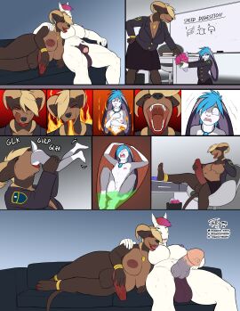 3futas abs absurd_res animal_genitalia animal_penis anthro ashleigh balls bodily_fluids book bottomwear bouquet breasts breath_powers brenna_jorunn burnt_clothing canid canid_demon canine casual_exposure casual_nudity classroom clothing comic completely_nude death demon desk elemental_manipulation equine_genitalia equine_penis erection fire fire_breathing fire_manipulation flower flower_bouquet furniture futa_on_futa futa_only futa_pred futa_prey futadom futanari futasub genitals group head_first hellhound hi_res humanoid_genitalia humanoid_penis inside internal intersex intersex/intersex intersex_pred intersex_prey jewelry kimmy_(kimbunny) knot lying mammal masturbation mostly_nude mouth_shot muscular muscular_futa muscular_intersex mythological_canine mythological_creature mythology naked_necklace navel necklace negativetheory nipple_piercing nipples nude nude_futa on_side open_mouth oral_vore panicking penis piercing plant raised_leg saliva scared school sheath sitting size_difference skirt smile sofa standing stomach_acid swallowing table tattoo thick_thighs trio undressing uniform unwilling_prey vore