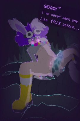 blush bunny_boy erect_penis femboy grinding heart-shaped_pupils mollystars tagme video