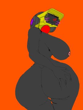 (cameraman_reteyker) (camerawoman_reteyker) female naked_female skibidi_toilet tagme youtuber