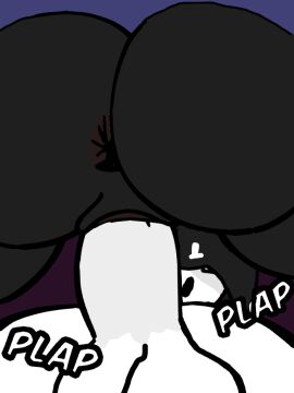 big_penis bigger_female blush bobs_onslaught breasts doggy_style female friday_night_funkin friday_night_funkin_mod from_behind huge_breasts light-skinned_male light_skin little_man_(friday_night_funkin) male opheebop pale-skinned_male pale_skin penis saltys_sunday_night size_difference small_but_hung small_dom_big_sub smaller_male traced traced_art