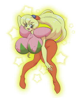 breasts female huge_breasts kirby:_right_back_at_ya! kirby_(series) nintendo slb tiff_(kirby)