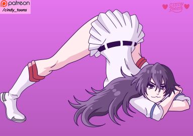 ass bambietta_basterbine bleach bleach:_sennen_kessen-hen bleach:_the_thousand-year_blood_war boots butt cindy_toons legs long_hair long_legs purple_eyes purple_hair quincy_(bleach) quincy_bitch quincy_uniform sexy sexy_ass sexy_body sexy_pose skirt sternritter sternritter_uniform thighs uniform wandenreich wandenreich_uniform