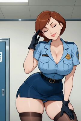 ai_generated big_ass big_breasts big_butt cameltoe cartoon cartoon_character cartoon_milf cartoon_mom cleavage elastigirl gloves helen_parr indoors mature_female mature_woman milf mommy mother panties police_uniform policewoman robotkesh seductive showing_panties skirt_up solo solo_female stockings tagme teasing the_incredibles thick_thighs thong uniform upskirt video wide_hips