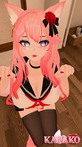 1girls 3d 3d_model abs accessories accessory ass athletic athletic_female bangs belly_button big_ass big_butt blue_eyes blush breasts breasts_out cat_girl catgirl cosplay curvy_body curvy_female curvy_figure female female_ass female_only fingers fit fit_female front_view functionally_nude hair_up humanoid jewelry kanako kanako_vt knees legs light light-skinned_female light_skin lingerie long_hair mature_female messy messy_hair mostly_nude night night_time nipple_slip nipples no_bra no_panties no_pants no_underwear nude nude_female outdoors outfit outside pale_skin perky_breasts pose posing posing_for_picture posing_for_the_viewer practically_nude red_lips round_ass round_butt school schoolgirl selfie shiny_body shiny_breasts short_shorts shorter_female solo thick_ass thick_thighs thighs undressed up_close virtual_reality virtual_youtuber vrchat vrchat_avatar vrchat_media vrchat_model wet wet_body white_female white_skin