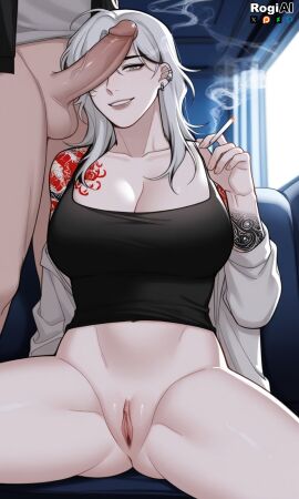 ai_generated lesbian_conversion lesbian_with_male orientation_play papercut_dreams_(webtoon) rogiai tagme xiang_(papercut_dreams)