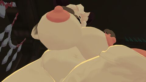 3d anthro atlyss big_breasts big_penis breasts female furry furry_female futa_only futanari intersex penis sally_(atlyss) self_upload video_game_character vrchat vrchat_avatar