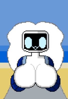 1boy 1girls animated big_breasts brawl_stars breasts cum cum_on_breasts female male paizuri pixel_animation rule_63 titfuck titjob white_body