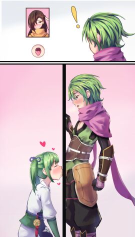 ! 1boy 1girls accidental_incest adult_and_teenager age_difference all_fours blowjob blush both_sides braid brown_eyes brown_hair censored closed_eyes cute daughter deepthroat deepthroat_no_hands eyes_closed father father_and_daughter female fire_emblem fire_emblem_fates glory_hole gloves green_eyes green_hair hair_over_one_eye hands-free imminent_deepthroat imminent_incest imminent_oral incest kagero_(fire_emblem) kaze_(fire_emblem) kneeling long_hair male midori_(fire_emblem) mistaken_identity naughty_face nintendo nzz older_on_younger open_mouth oral penis petite photo_(object) questionable_consent saliva scarf sex short_hair showing_both_sides sidelocks skinny slim smile teenager throat tongue tongue_out tricked tricked_into_blowjob tricked_into_sex twintails unaware white_background young