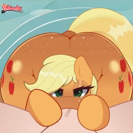 animated applejack_(mlp) ass big_ass big_butt blonde_hair blowjob deepthroat earth_pony equid equine eyelashes fellatio female female_penetrated feral feral_penetrated freckled_butt freckles friendship_is_magic genitals hair hasbro hooves horse huge_ass huge_butt human human_on_feral human_penetrating human_penetrating_feral interspecies male male/female male_penetrating male_penetrating_female mammal my_little_pony oral penetration penile penis pony pupils ribiruby sex