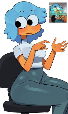 flight_attendant_(the_amazing_world_of_gumball) junbutfreaky spanish_text tagme tawog the_amazing_world_of_gumball