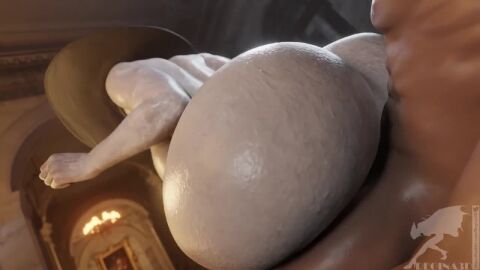 3d alcina_dimitrescu animated fat_ass huge_ass large_ass larger_female milf older_female poorly_tagged regina3d resident_evil resident_evil_8:_village sound tagme taller_female thick_ass thick_thighs video