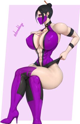 1girls ass athletic athletic_female big_ass big_breasts breasts bust busty chest curvaceous curvy curvy_figure digital_media_(artwork) edenian female female_focus fit fit_female hips hourglass_figure huge_breasts humanoid kunoichi large_breasts legs light-skinned_female light_skin mature mature_female midway midway_games mileena monster monster_girl mortal_kombat netherrealm_studios ninja ohmaddoge royalty slim_waist tarkatan thick thick_hips thick_legs thick_thighs thighs top_heavy voluptuous waist wide_hips