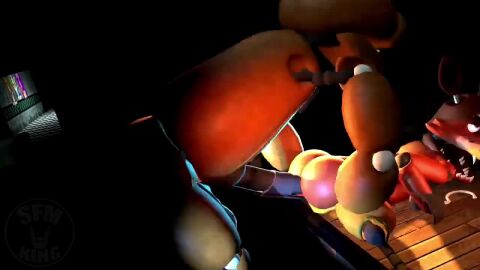 anal_sex big_ass fox foxy_(fnaf) freddy_(fnaf) sfm_king tagme video