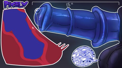 absurd_res anal anal_sex big_penis bodily_fluids cum genital_fluids genitals halfpricesouls hi_res huge_cock inside_balls internal penetration penile penile_penetration penis penis_in_ass prostate prostate_stimulation prostate_with_heart solo_focus sperm_cell