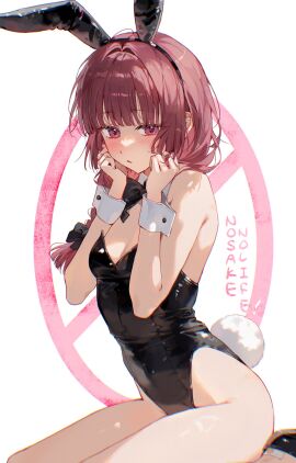 1girls absurd_res absurdres ass bare_armpits bare_arms bare_ass bare_butt bare_chest bare_hands bare_hips bare_knees bare_legs bare_shoulders bare_skin bare_thighs black_bowtie black_bunny_ears black_bunnysuit black_fingernails black_footwear black_hair_ribbon black_hairband black_high_heels black_nail black_nail_polish black_nails black_ribbon black_shoes blunt_bangs blush blushing blushing_at_viewer blushing_female bocchi_the_rock! bowtie braid braided_hair braided_ponytail breasts bunny_ears bunny_girl bunny_tail bunnysuit cleavage collar covered_nipples detached_collar dot_nose elbows embarrassed embarrassed_female exposed exposed_arms exposed_legs exposed_shoulders exposed_thighs eyebrows_visible_through_hair fake_animal_ears feet female female_focus female_only fingernails fingers footwear full_body hair_ribbon hairband half_naked hand_on_face hand_on_head hand_on_own_face hand_on_own_head high_heels high_resolution highres hiroi_kikuri knees legs leotard light-skinned_female light_skin long_hair looking_at_viewer messy_hair nail nail_polish open_mouth painted_nails parted_lips petite petite_body petite_breasts petite_female pink_background playboy_bunny pong_(pong_o0) purple-eyed_female purple-haired_female purple_eyebrows purple_eyes purple_hair ribbon shoes shoulders simple_background sitting sitting_on_ass sitting_on_floor sitting_on_ground sitting_skinny skinny_female skinny_waist slender_body slender_waist slim_female slim_waist small_breasts solo thick_ass thick_thighs thighs thin_waist white_background white_collar white_wrist_cuffs wrist_cuffs