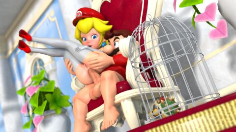 1boy 1girls 3d 3d_(artwork) anal anal_sex anus ass balls big_ass big_balls big_penis blender bowser canon_couple carrying carrying_partner chair couple cuck cuckold cuckolding cum cum_in_ass cum_in_pussy cum_inside earrings female heels holding_partner lifting_person light-skinned_female light-skinned_male light_skin long_gloves male mario mario_(series) nintendo nude nude_female nude_male partially_clothed penetration penis penis_in_ass princess_peach pussy reverse_cowgirl_position romantic romantic_couple royalty self_upload sex sitting thepimp4565 thighhighs thighs throne throne_room throne_sex vagina
