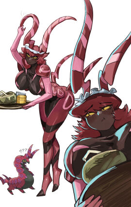 2025 antennae_(anatomy) gijinka humanized miaojiangyou pokemon scolipede tagme waitress