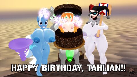 3d absurd_res anthro areola ass batman_(series) big_ass big_breasts big_butt big_penis biped birthday breasts cake canid canine canis casual circumcised clown dc dc_comics dessert digital_media_(artwork) elf equid equine feet female female_anthro food friendship_is_magic genitals glans group harley_quinn hasbro hi_res horn huge_breasts huge_cock humanoid_feet humanoid_genitalia humanoid_penis humanoid_pussy keryo_wolfe male male_anthro mammal muscular my_little_pony mythological_creature mythological_equine mythology nipples penis plantigrade plushie pussy sega sonic_(series) sonic_the_hedgehog_(series) source_filmmaker_(artwork) tahlian trixie_(mlp) unicorn wolf