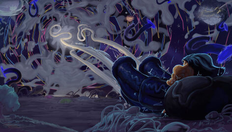 2025 3_penises absurd_res animal_genitalia animal_penis anthro balls big_balls big_penis bodily_fluids cum cum_cannon cum_creature cum_everywhere cum_flooding ejaculation equid equine equine_genitalia equine_penis excessive_cum excessive_genital_fluids genital_fluids genitals giant_sperm green_body hi_res horse huge_balls huge_cock hyper hyper_balls hyper_cum hyper_genitalia hyper_penis kittykage male mammal messy multi_genitalia multi_penis muscular muscular_male night nude outside penis planet portal sky solo star starry_sky story story_in_description throbbing throbbing_penis vein veiny_balls veiny_penis what